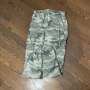 American Eagle Outfitters Camouflage Cargo Jeans